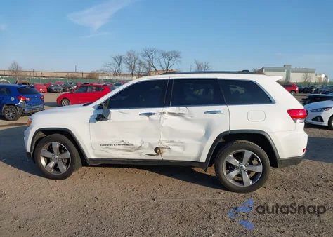 2016 Jeep Grand Cherokee Limited z USA, uszkodzony, nr VIN 1C4RJFBG2GC498826